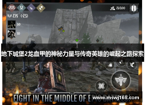 地下城堡2龙血甲的神秘力量与传奇英雄的崛起之路探索